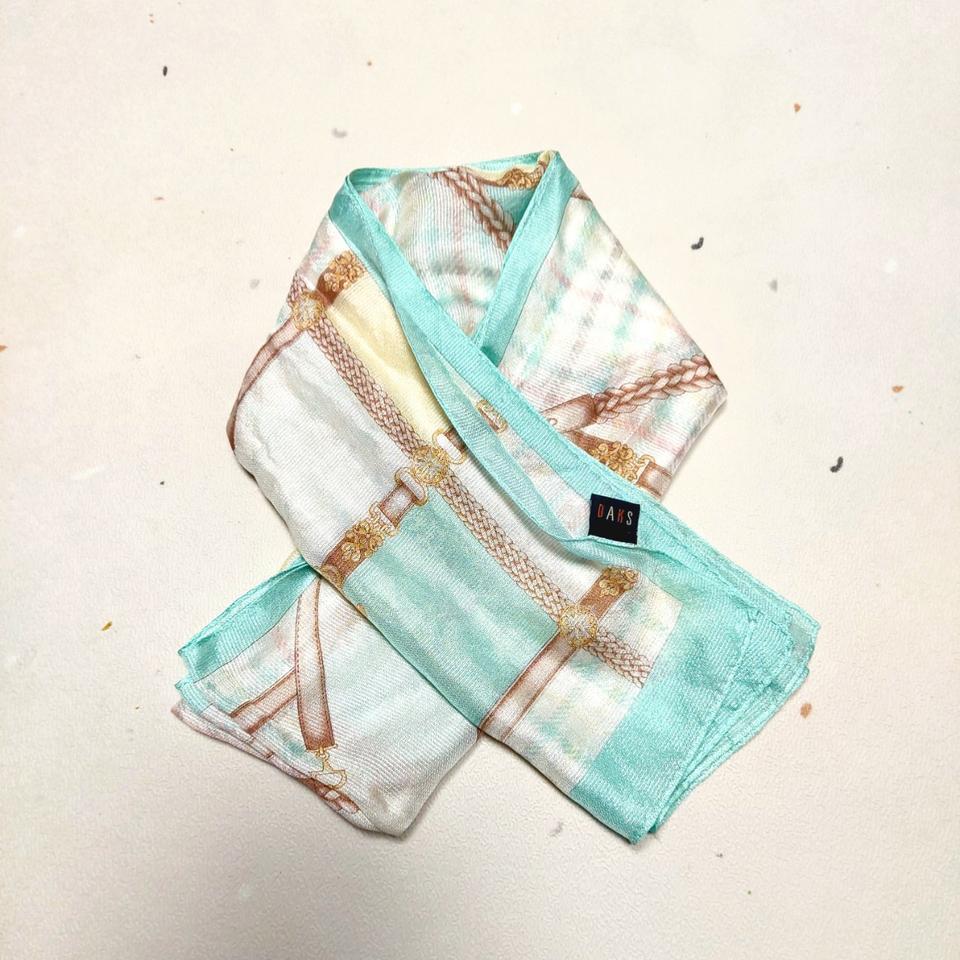 닥스 여성 실크 스카프/머플러 목도리/택포