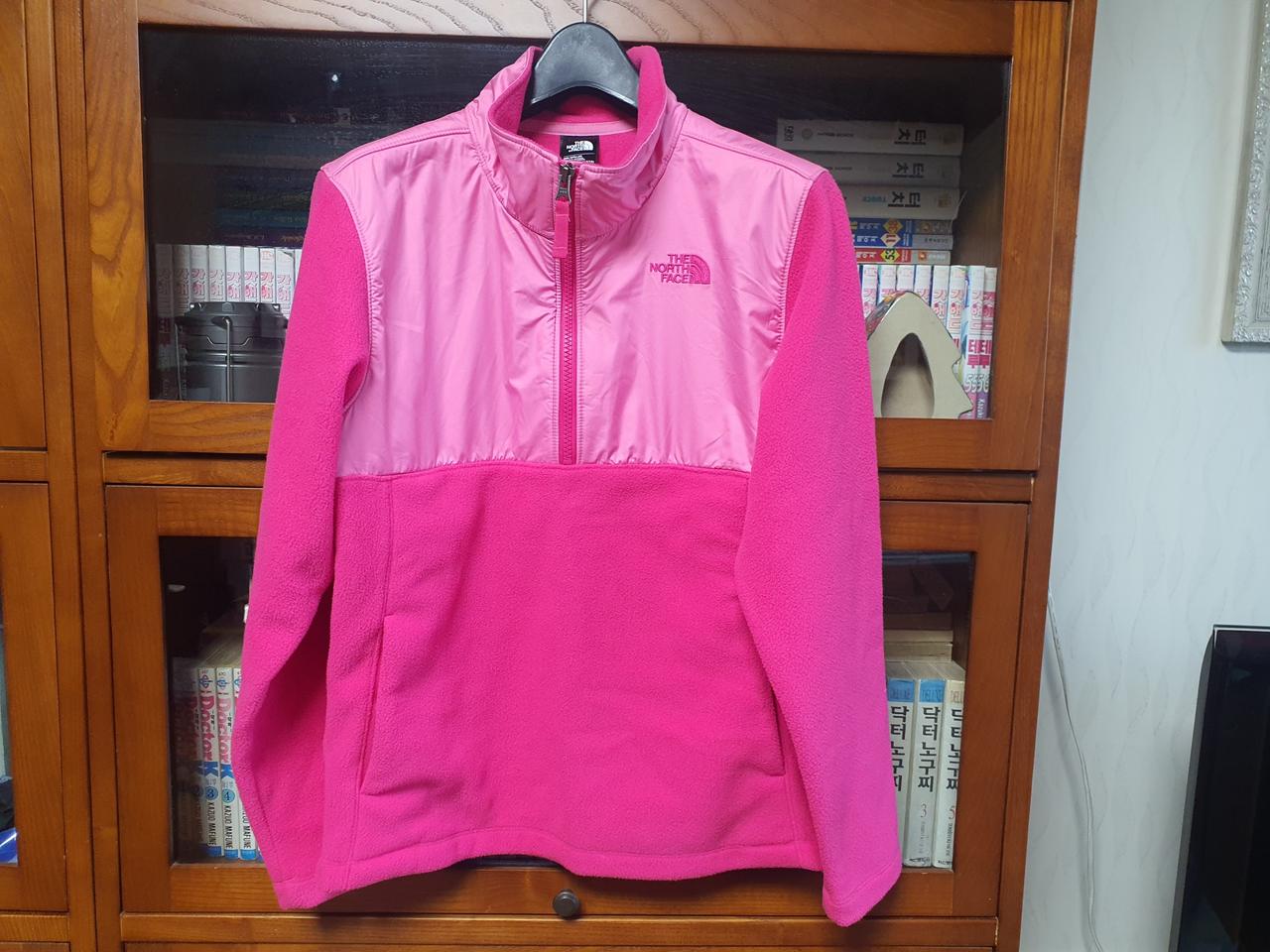 노스페이스 걸 플리스 하프집업