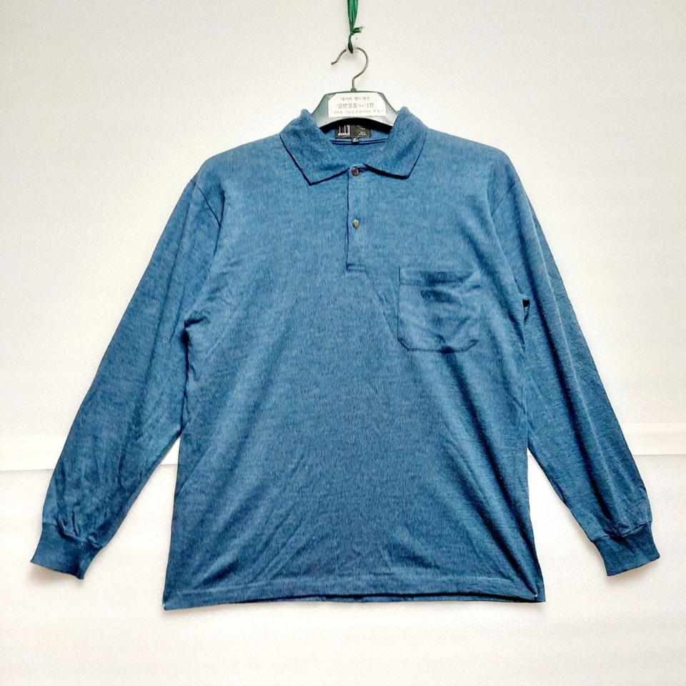 던힐 이태리 남성긴팔티100/폴로 카라티 골프웨어