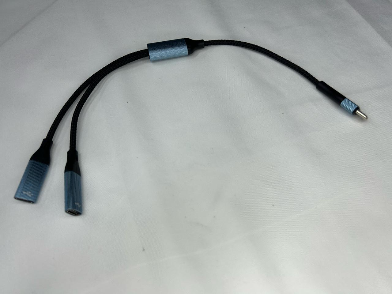 C to 2type C 미사용 케이블 #분배기 #허브