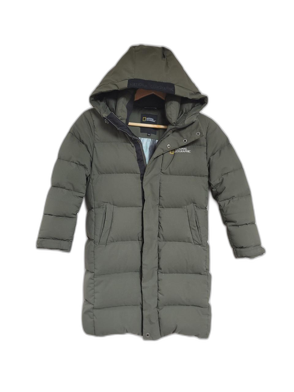 내셔널지오그래픽 아동 롱패딩 120 카키