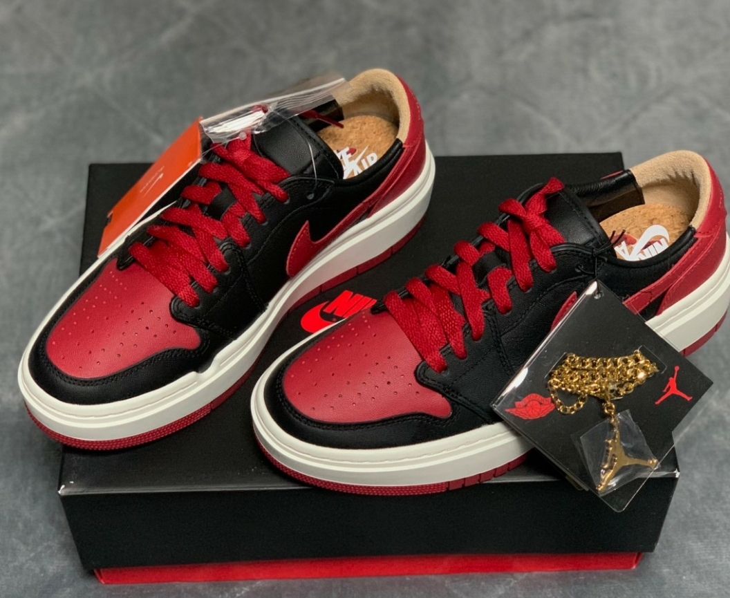 조던1 로우 엘리베이트 브레드 245 새상품