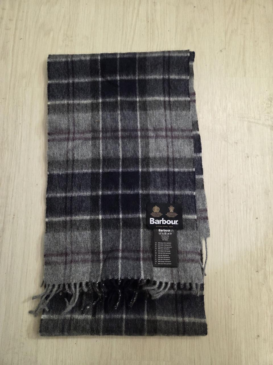 바버 캐시미어 함유 목도리