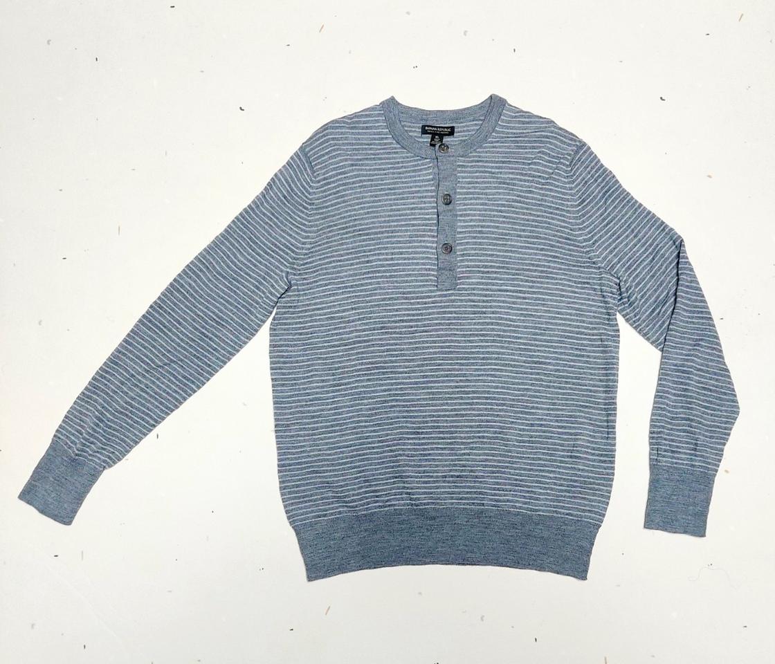 바나나리퍼블릭 남성니트105-110 라운드넥니트