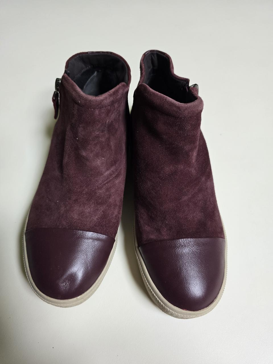 브루마스 스웨이드 앵클부츠240