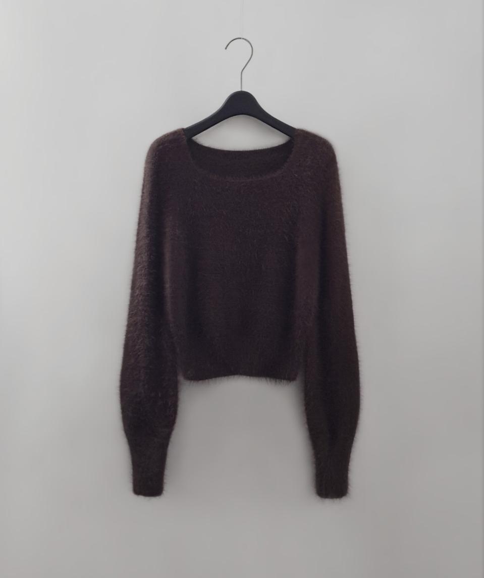 SALTB 스퀘어넥 니트 새상품