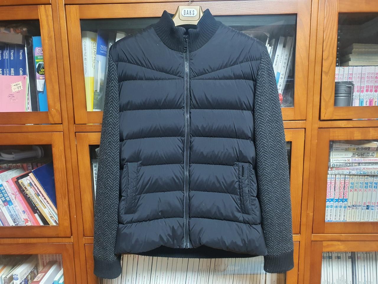 인디안 니트 패딩 점퍼