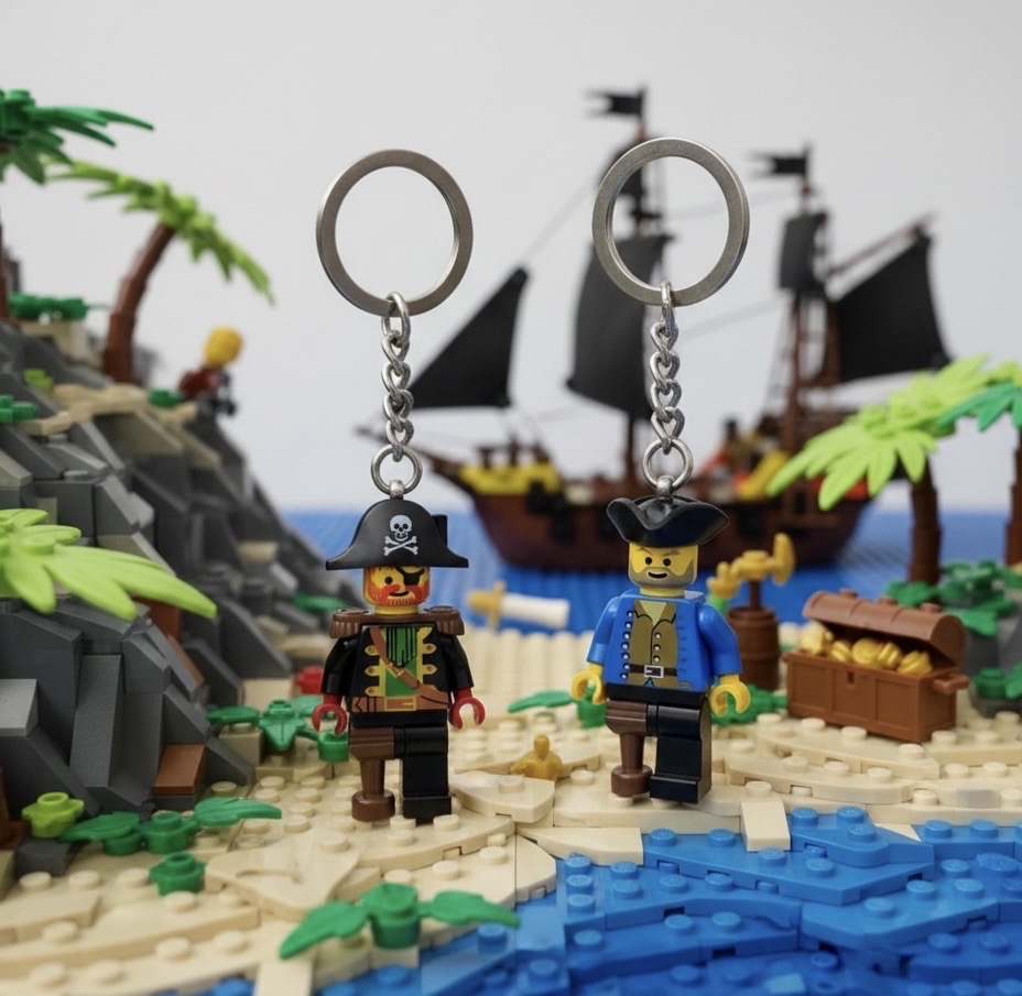 레고 고전 후크선장 키링 팝니다