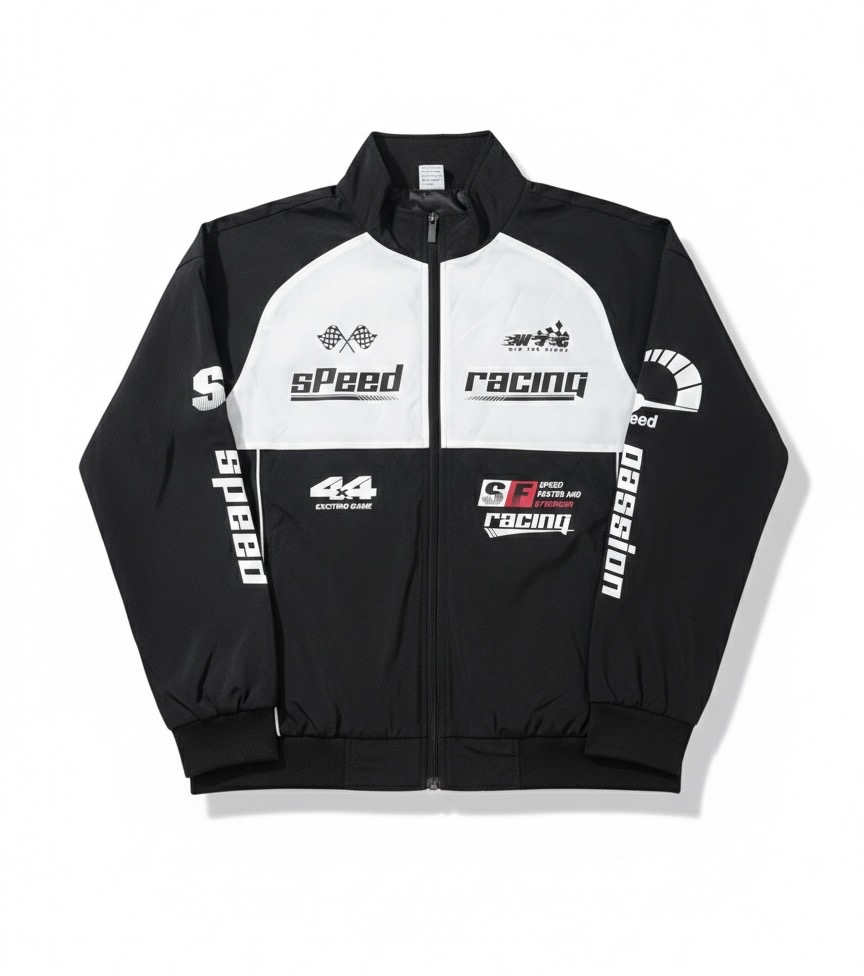 레이싱 오버핏 바람막이 자켓(새상품)