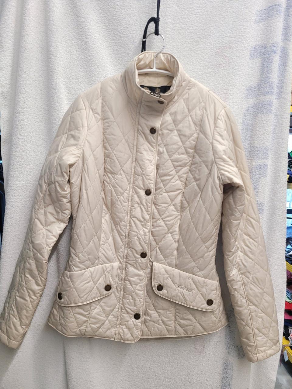 바버 퀼팅 자켓 여성