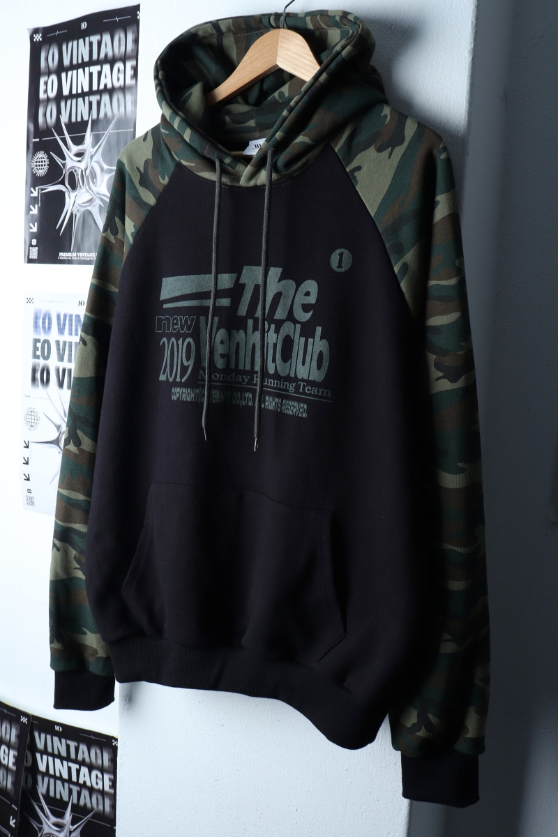 (L-XL) 벤힛 후드티셔츠 루즈핏 나그랑 카모 스트릿-172DF