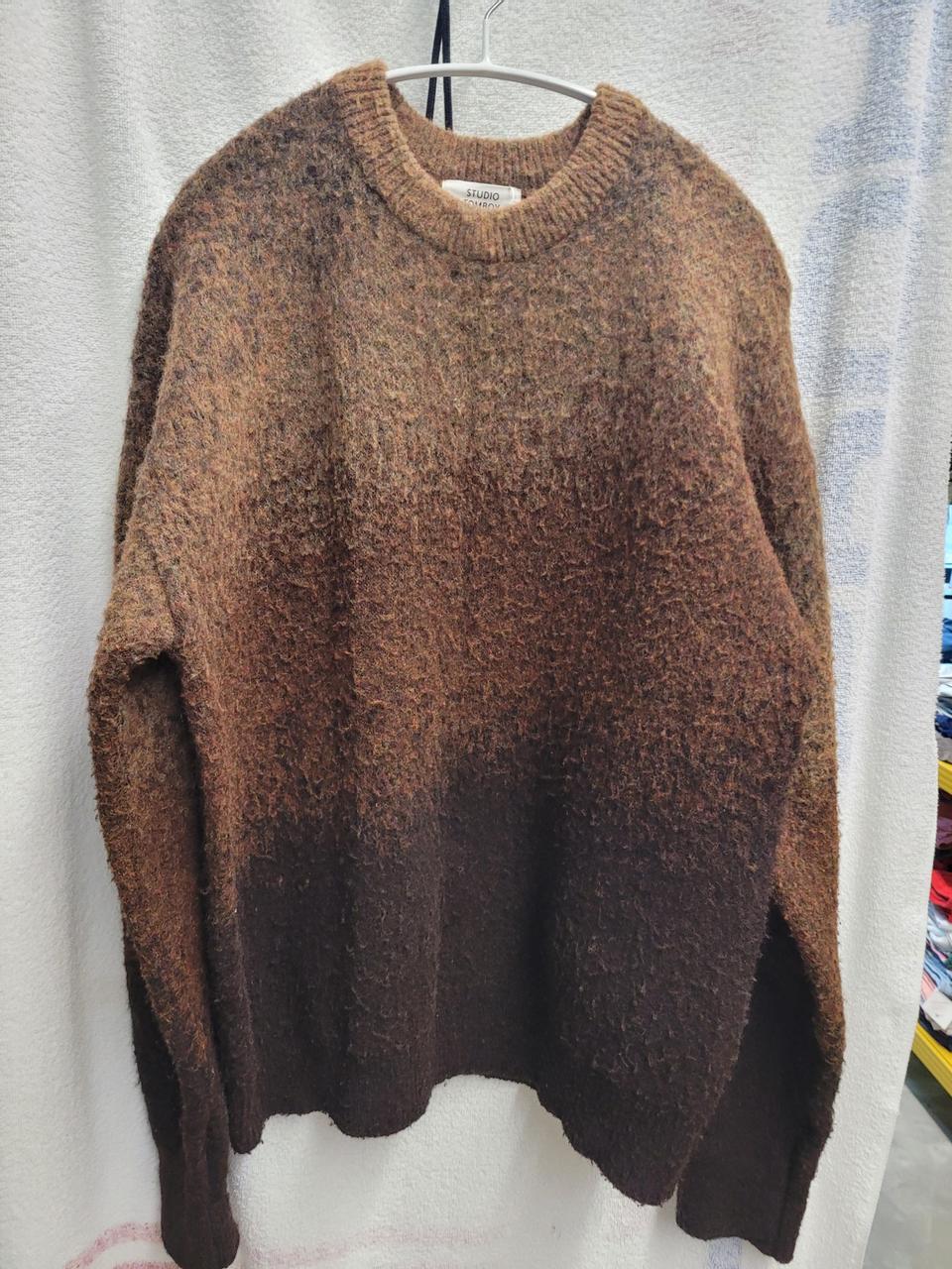 스튜디오 톰보이 라운드 니트 남성 S