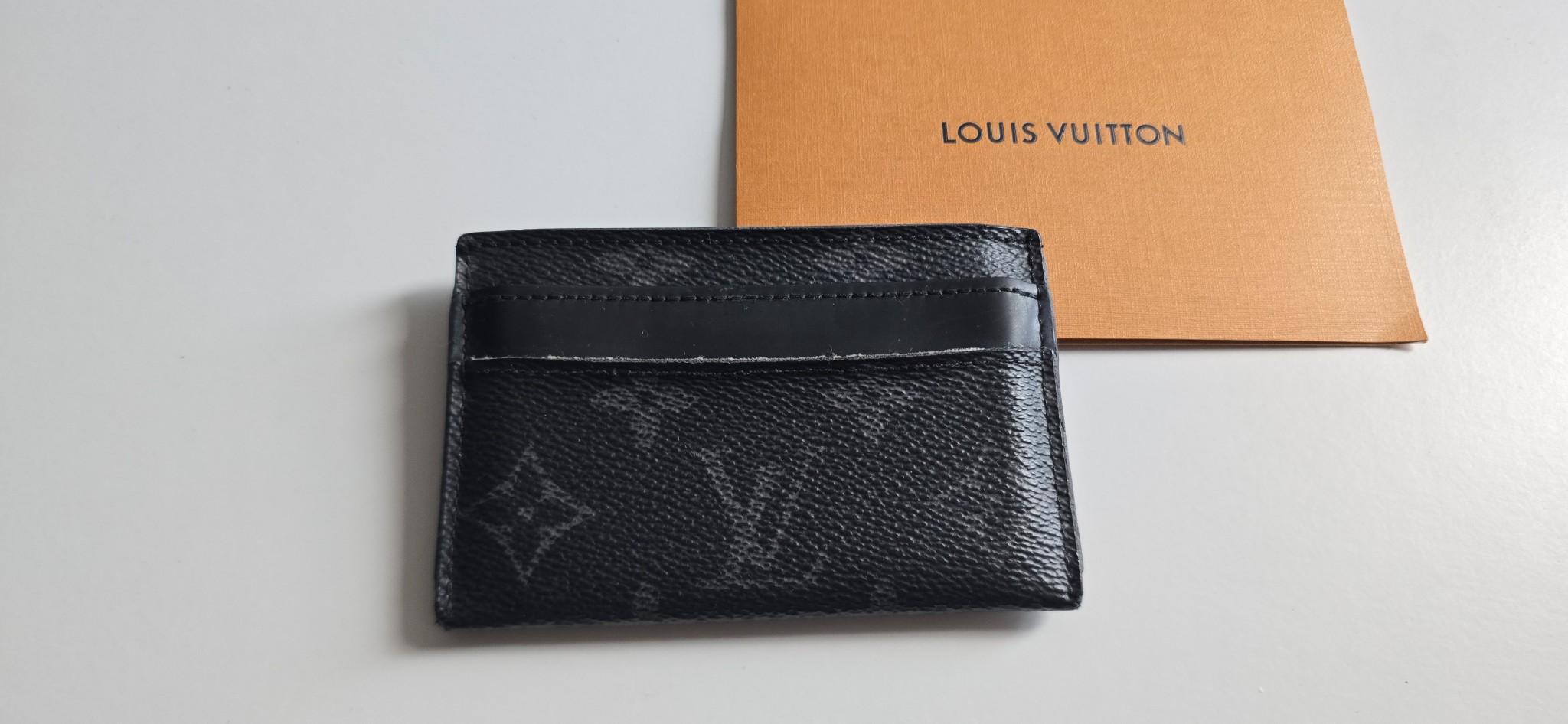 (택포) 루이비통 모노그램 블랙 카드지갑 판매