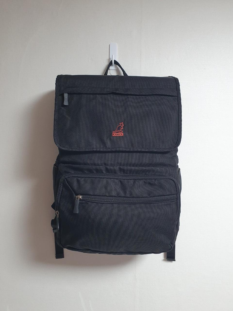 캉골 ok 노트북 백팩 블랙/오렌지