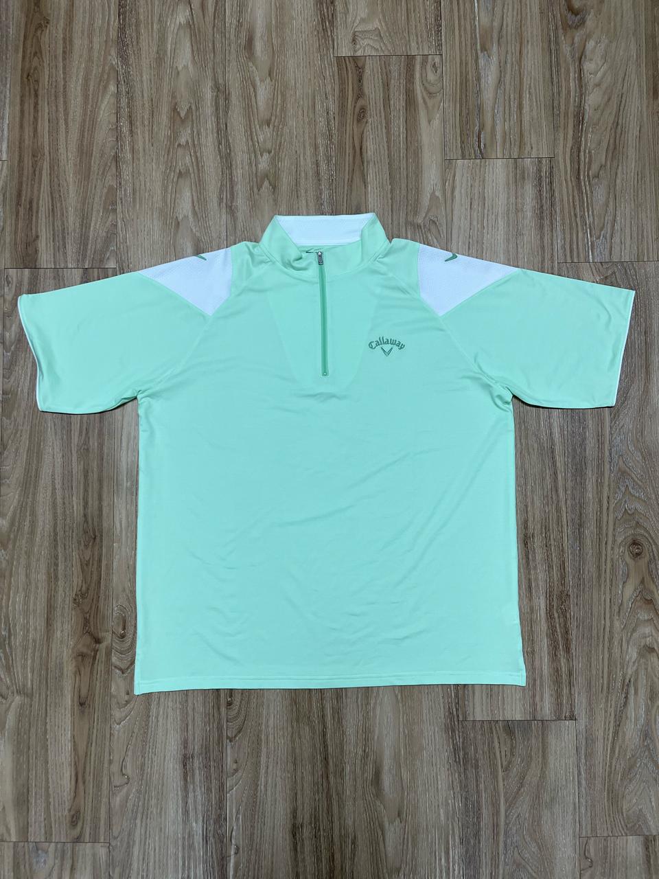 캘러웨이 반집업 기능성 반팔 티셔츠 115
