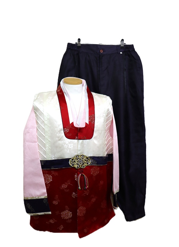 k168 새상품 남성한복세트/남100/키172-177/가슴단면55/사놀까