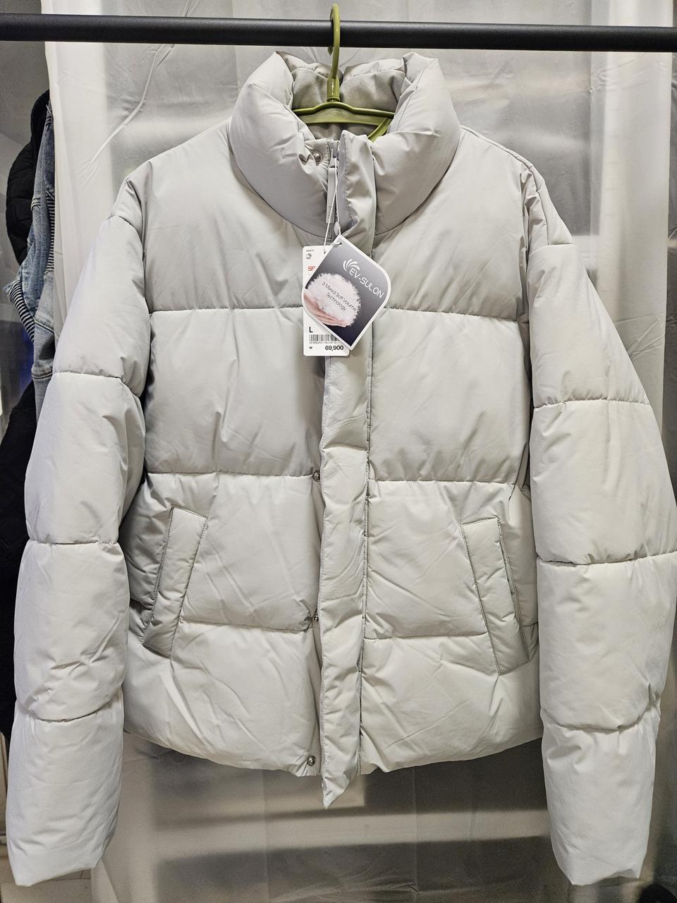 스파오 웰론 베이직 부퍼 패딩 점퍼