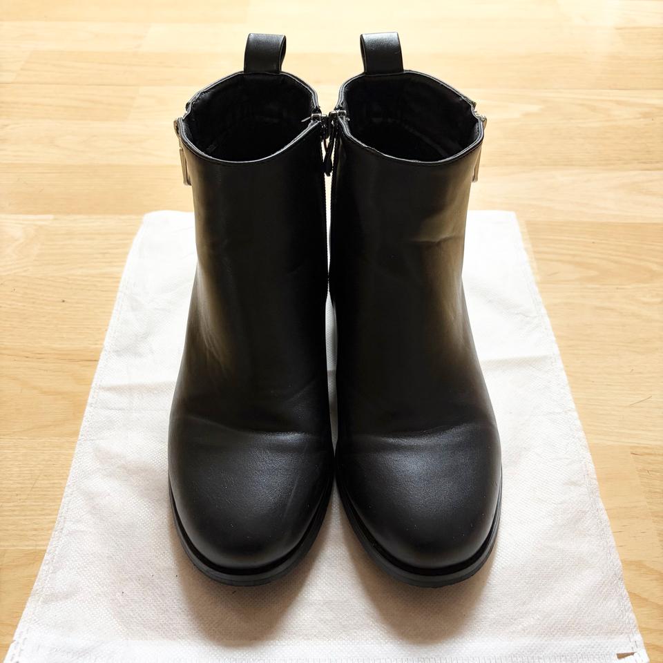 블랙 앵클부츠 구두 (240)