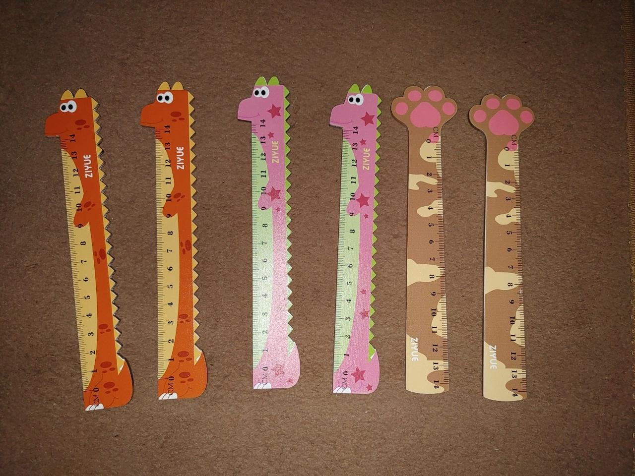 공룡모양 자 고양이발 자 