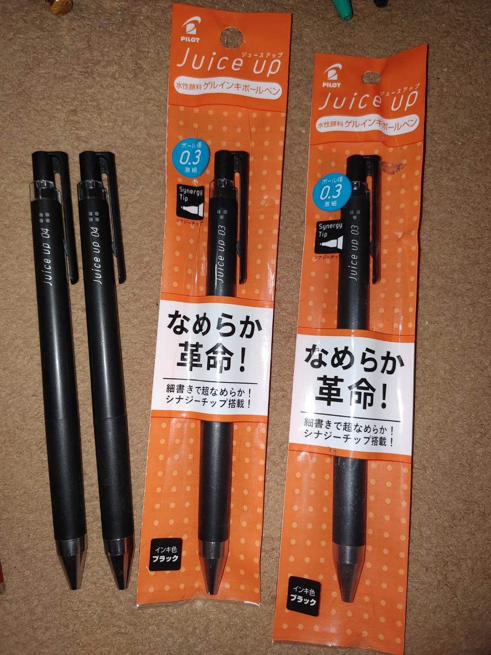 파이롯트 쥬스 업 젤 잉크 펜 볼펜 필기구
