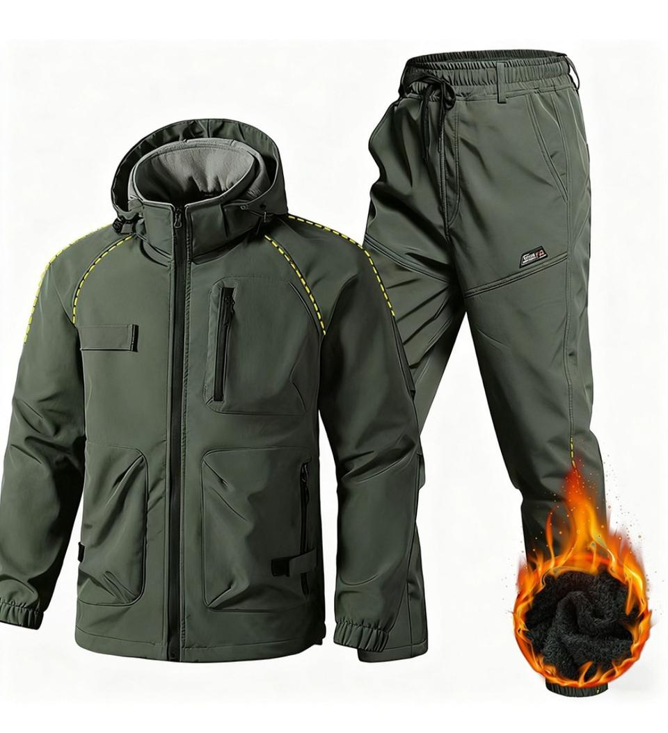 (택포) 기모 방풍방수 보온 상하의세트 아웃도어 방한복 새제품색상 그
