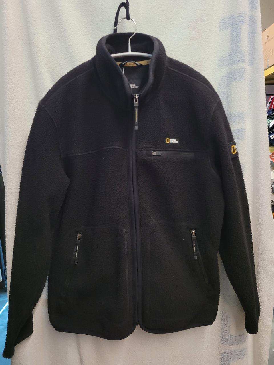 내셔널 후리스 풀집업 자켓 남성 M