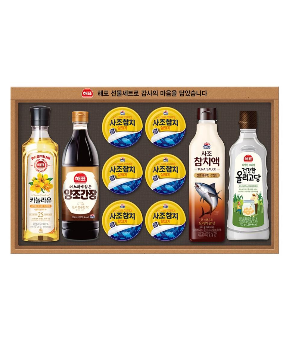 (선물세트) 사조 해표 스페셜 구성품 세트 사조 해표 선물세트 스페셜