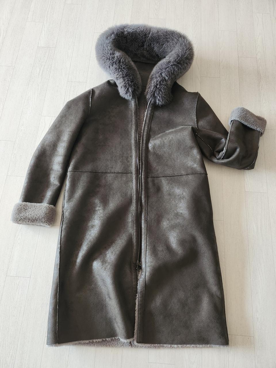 여우모피 가벼운 무스탕 (55-66)