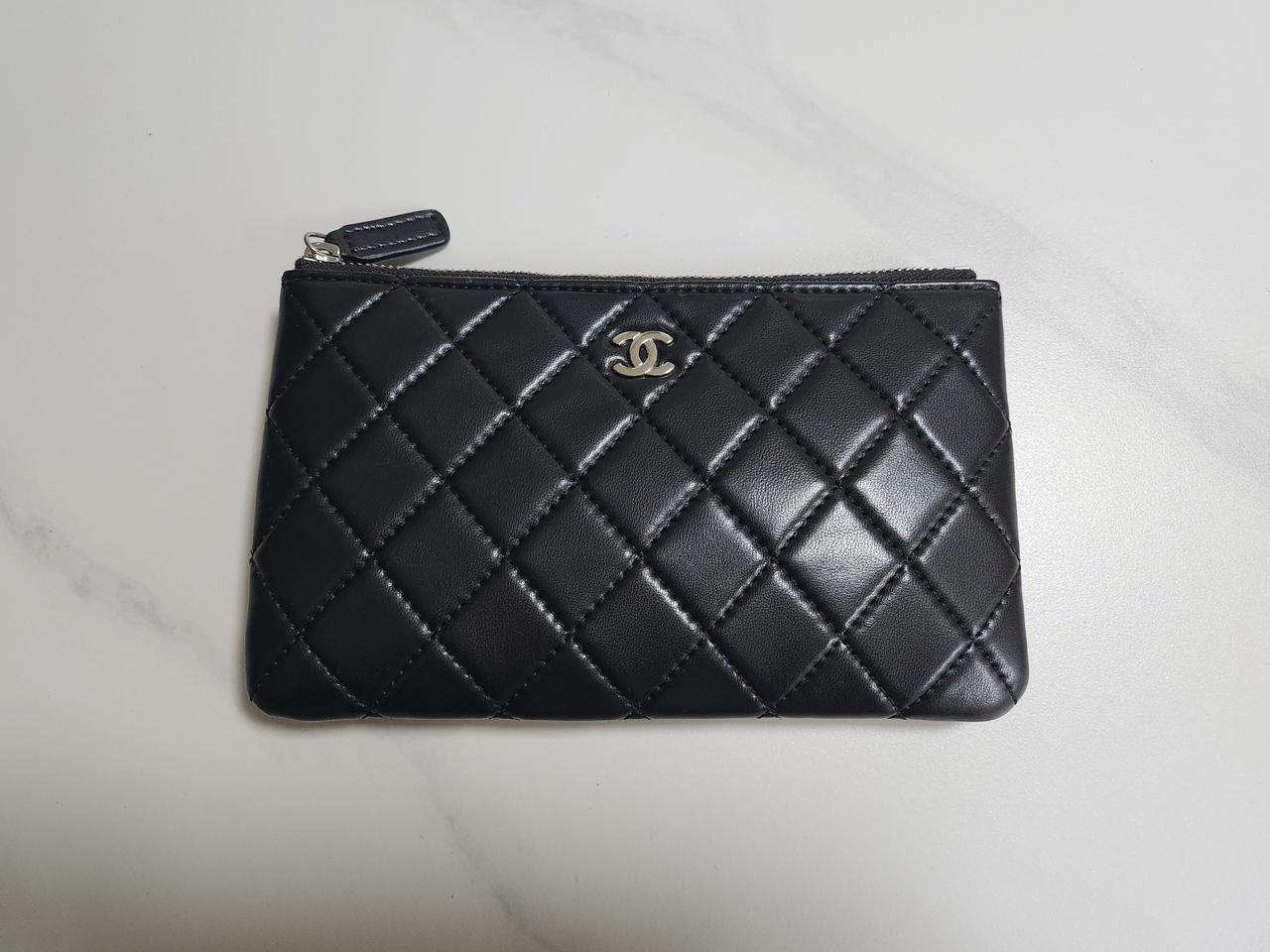 가죽 미니파우치 (새상품) 19*12