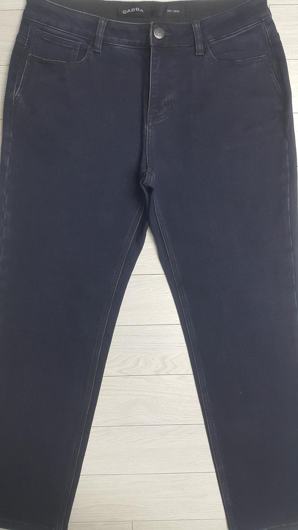 GABBA 가바정품(사방스판) 기모청바지 34인치(No.32)거의새바지!