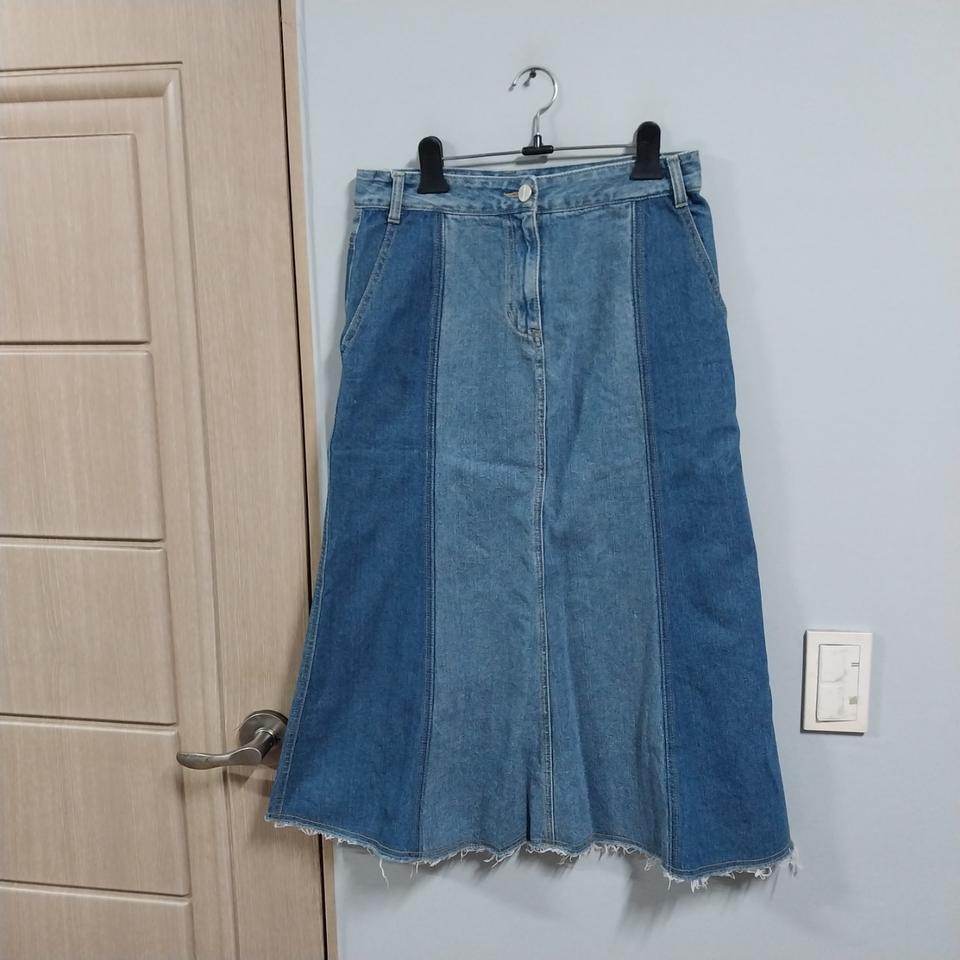 세컨플로어 여성28 인치 청 스커트