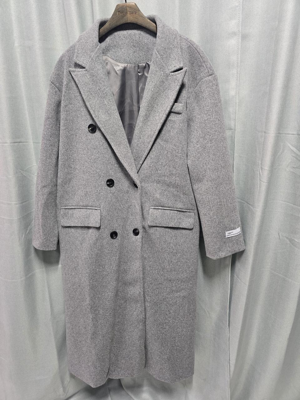 그레이 롱 코트66