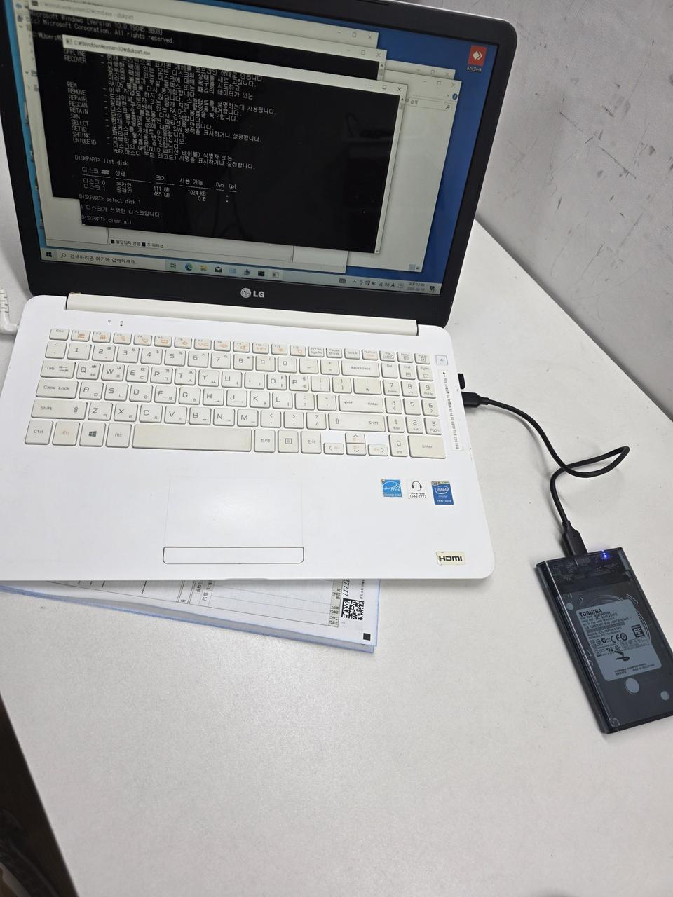 LG 15U340-LT30K 노트북SSD120 4램