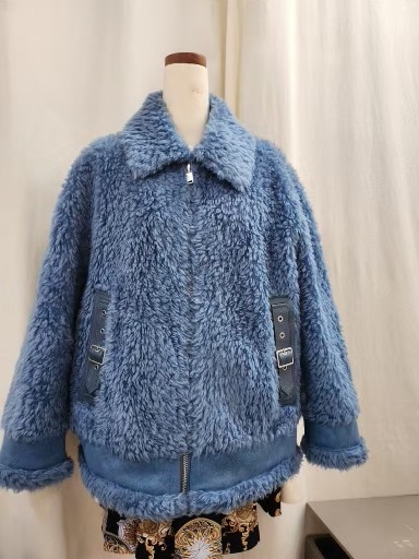 리오벨양모자켓66(반가슴59)상태최상 택포29000