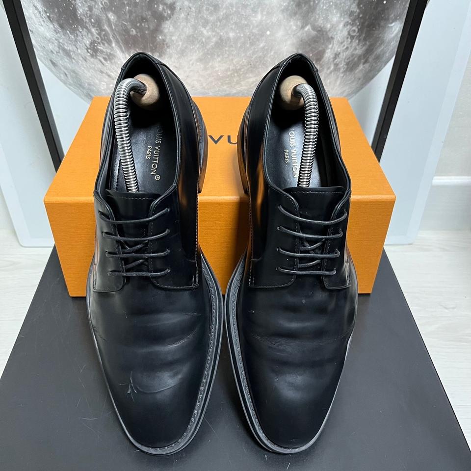 정품 7.5) 루이비통 에피 켄싱턴 모노그램 더비 구두 270~275