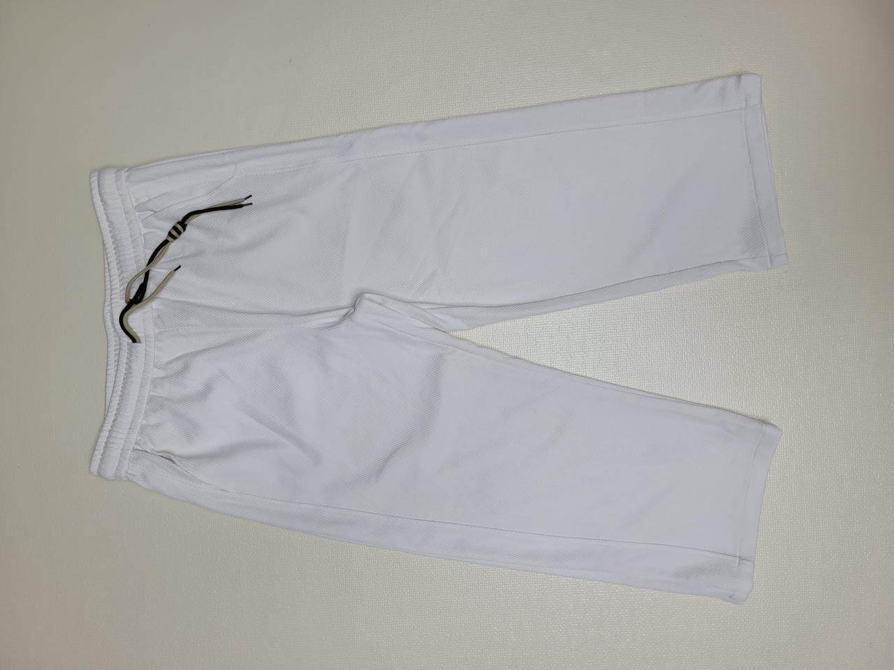 남자 드로스트링 트레이닝 바지 34 화이트