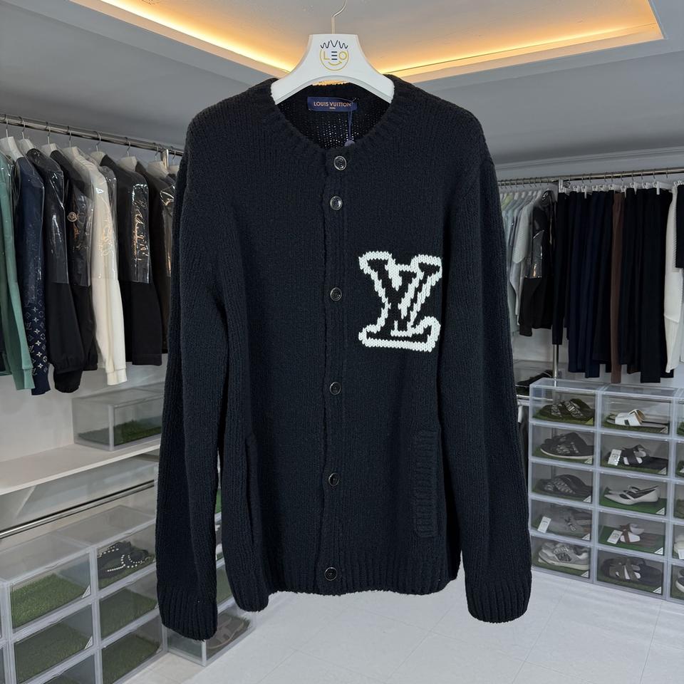 [리오브] 루이비통 인타르시아 LV 니트 가디건