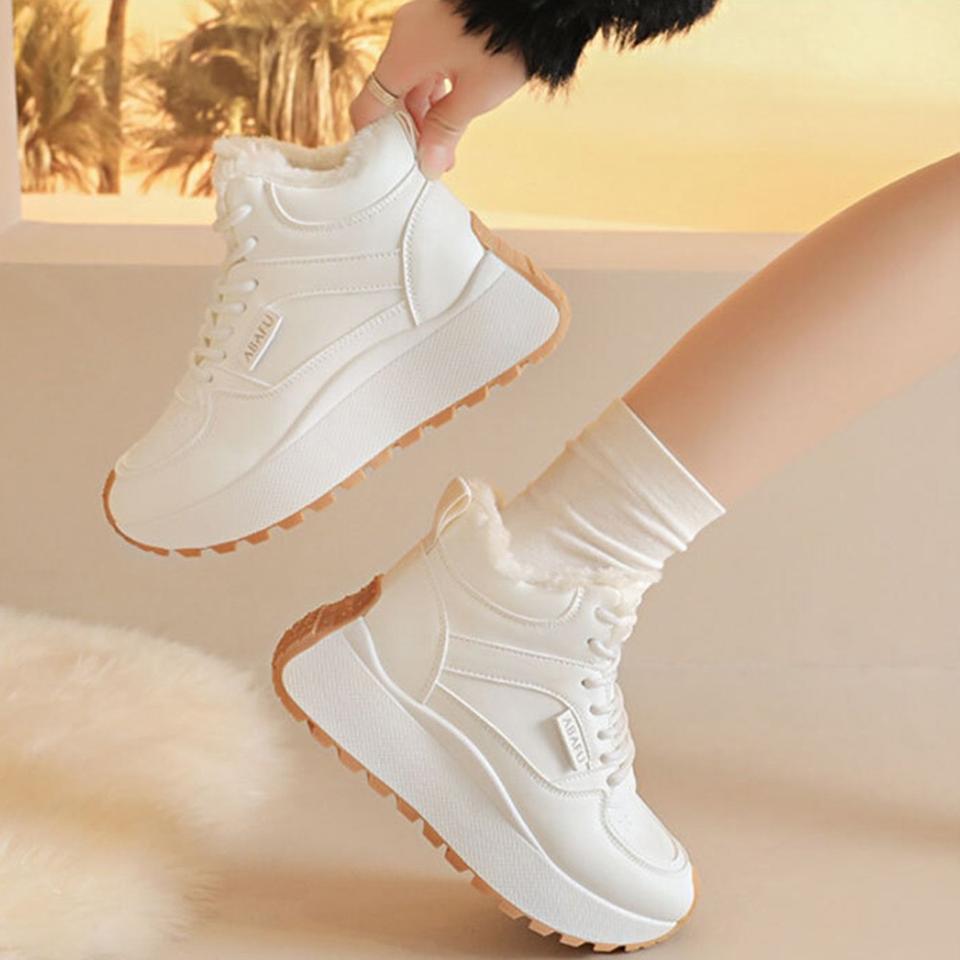 키높이 안감퍼 하이탑 스니커즈 운동화