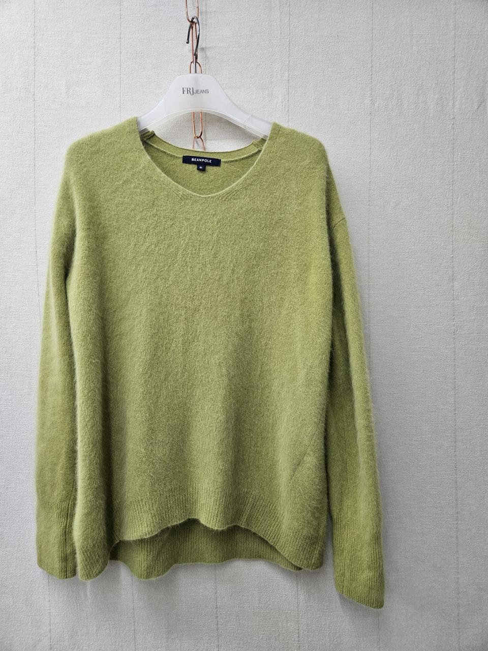 빈폴 너구리퍼 니트 90