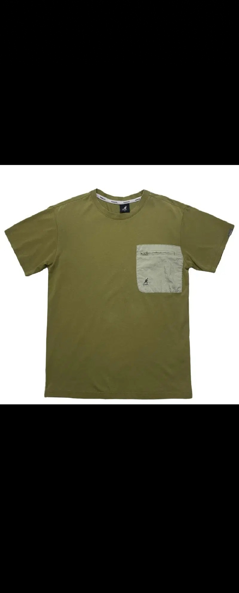 남녀공용 캉골 포켓 라운드 반팔티셔츠 판매합니다