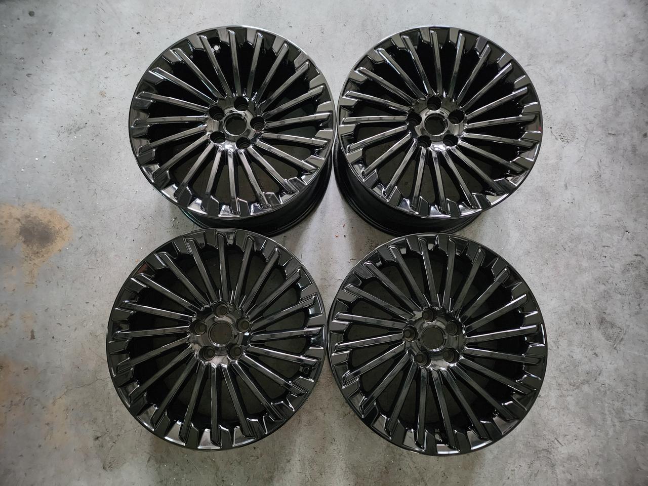 제네시스G80 일렉트릭파이드 19인치 블랙휠 중고휠