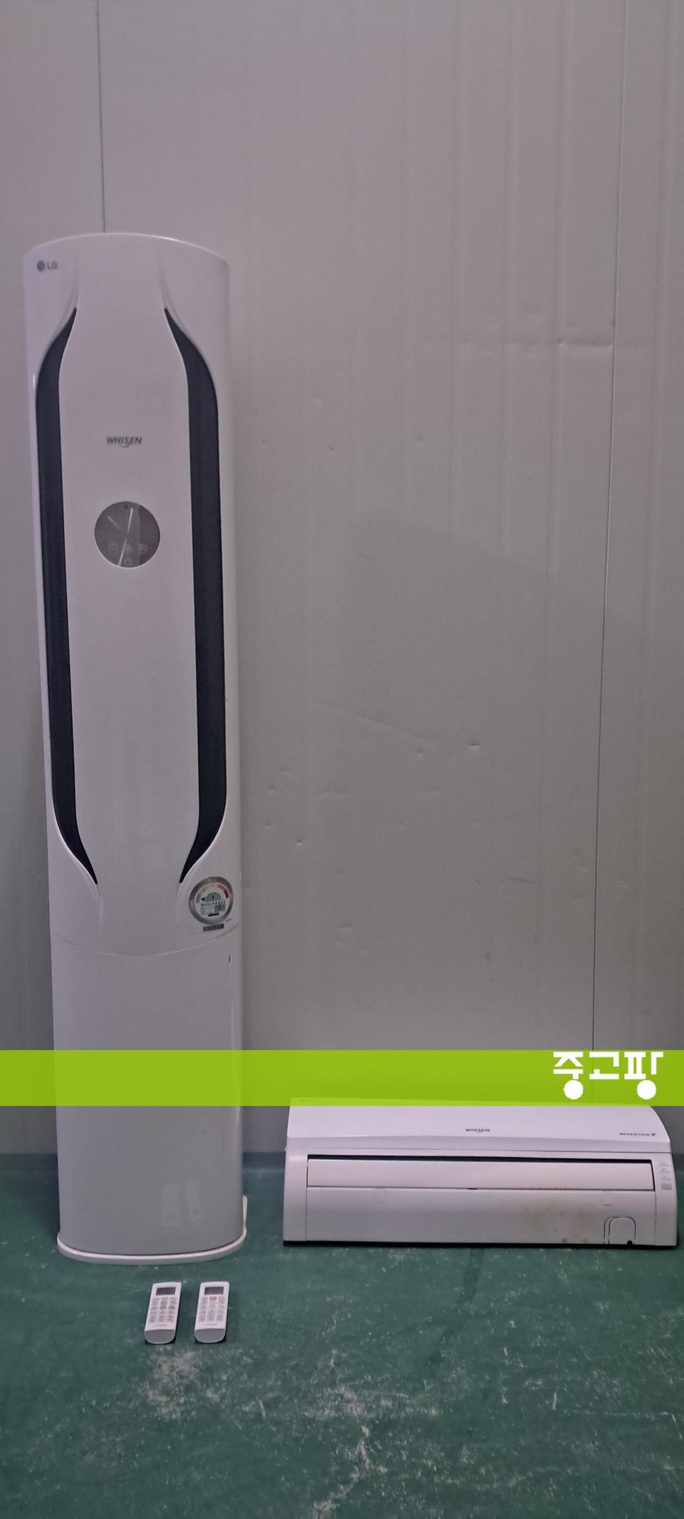 3393 엘지휘센 16+6평 투인원에어컨(화이트+인버터+골드라벨)