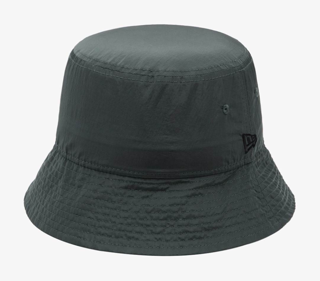 [새상품] 나일론 메탈 세일러 브림 버킷 햇 더스티 그레이