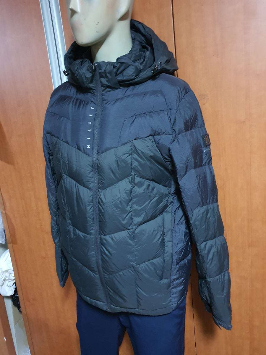 MILLET&PEUGEOT밀레푸조콜라보구스다운패딩점퍼100