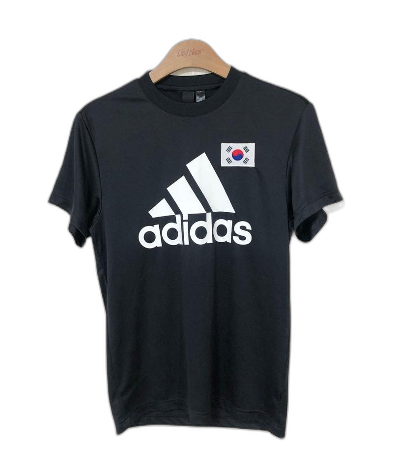 아디다스국대 국대KOREA 태권도국대 트레이닝티셔츠 S(90)