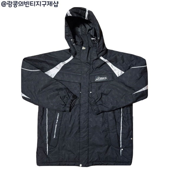 아식스 올드스쿨 빈티지 바람막이 자켓