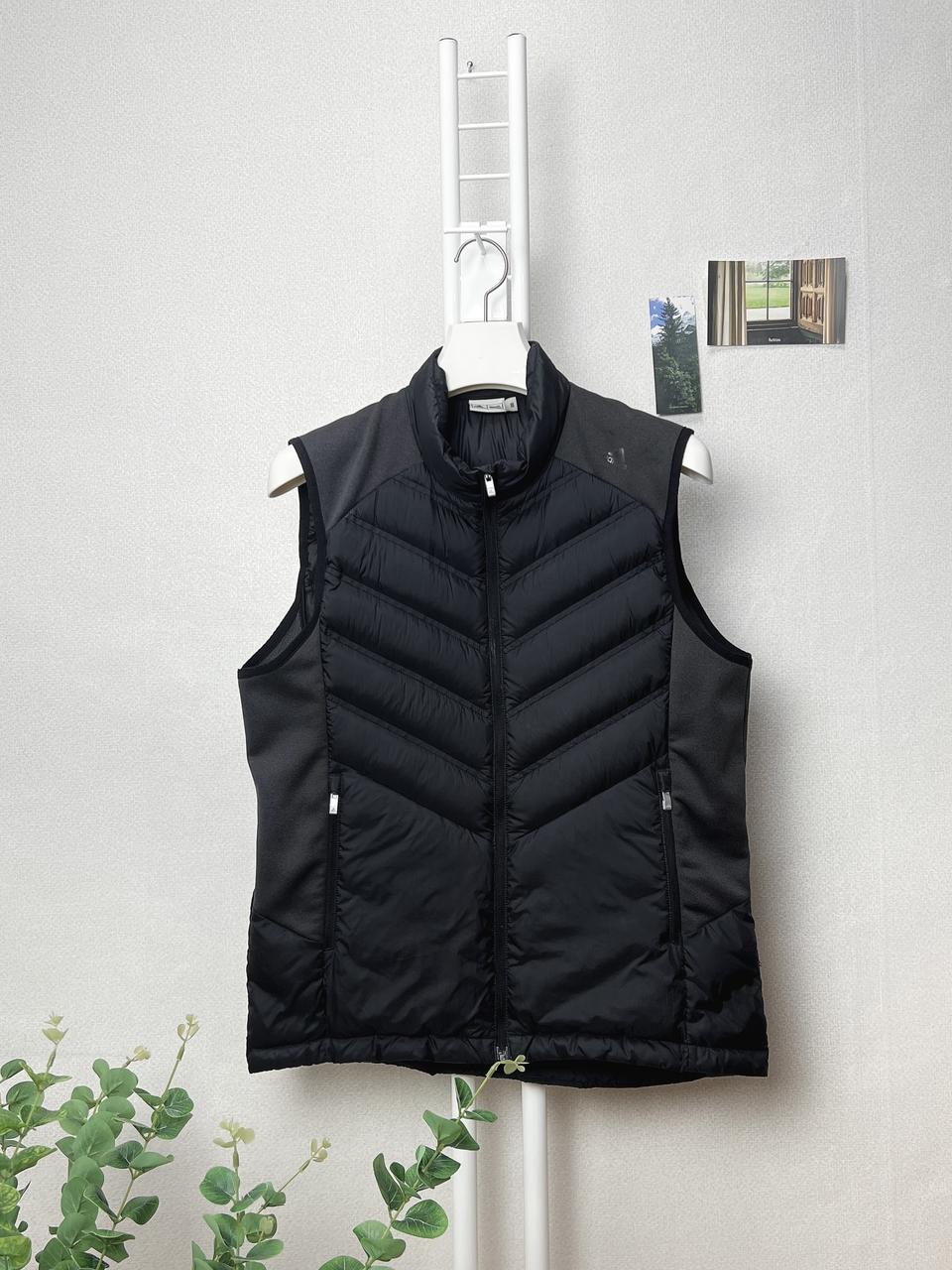 아디다스골프 남성 구스다운 패딩조끼 100