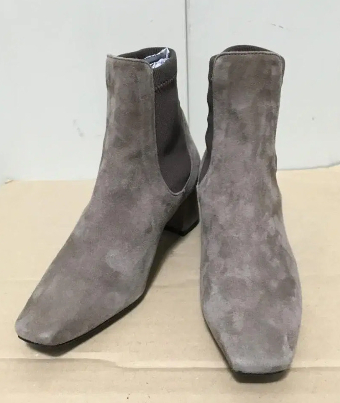 SAERA 세라 스웨이드 부츠.힐 (235)