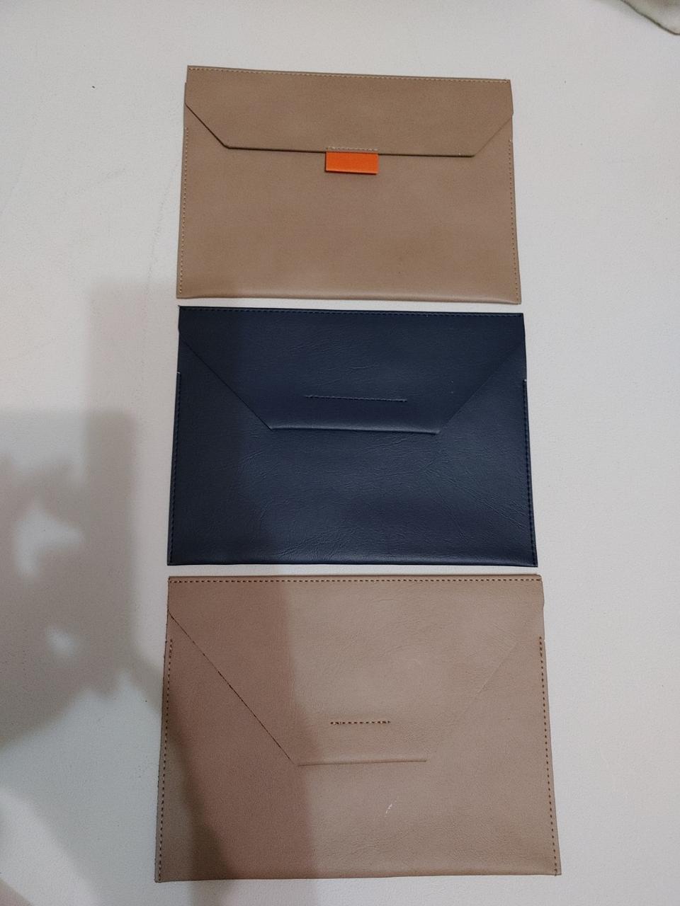 서류 문서 파우치 보관 슬림 케이스 가죽 북파우치