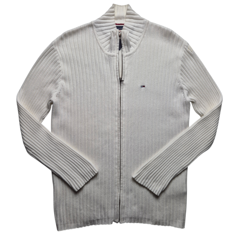 [XL] 타미힐피거 골지 니트집업